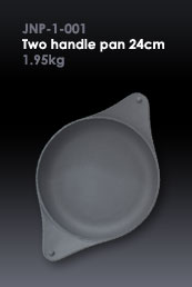 JNP-1-001/Two handle pan 24cm/1.95kg